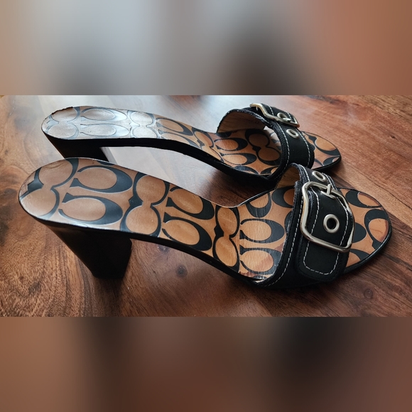 High heels Coach sandals - Picture 4 of 4